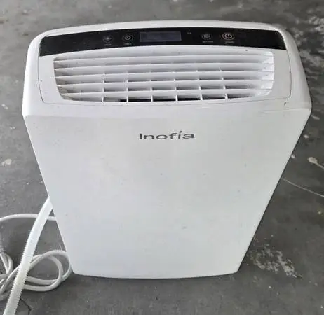 Portable 30-pint Inofia dehumidifier
