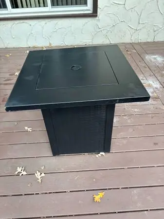 Freestanding Deck Fireplace