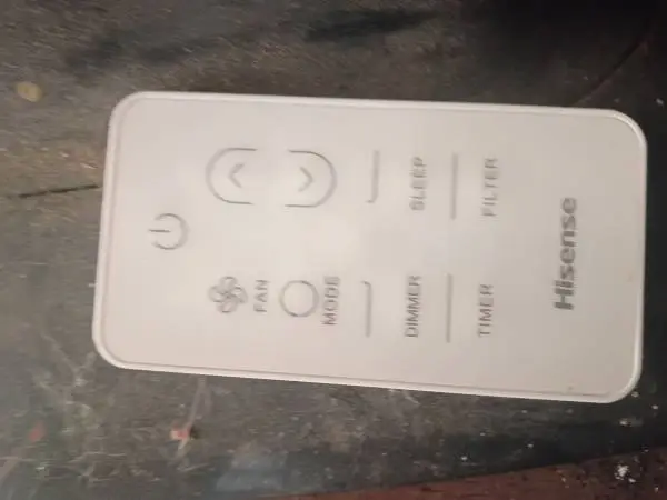 Hisense air conditioner