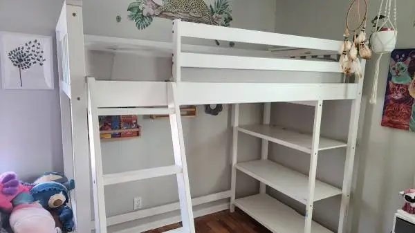 Childrens Twin Loft bed