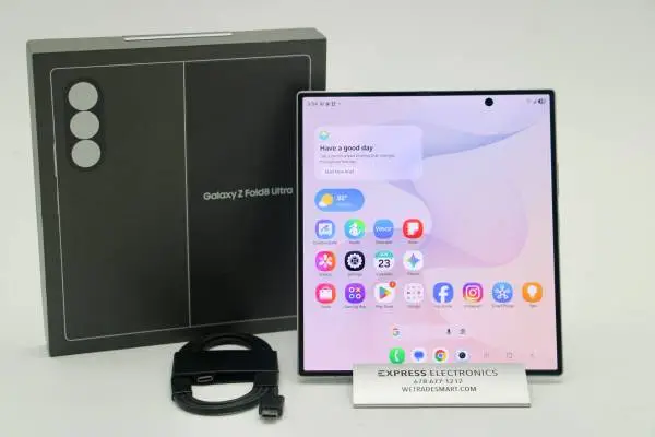 NEW OPEN BOX Samsung Galaxy Z Fold8 Ultra 256GB Cream *FACTORY UNLOCK*