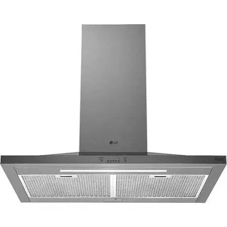 LG 30-in 600-CFM Ducted Stainless Steel Wall-Mounted Hood Warranty!!