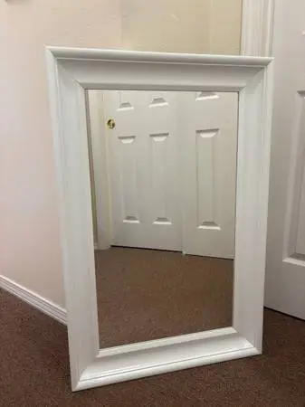 White IKEA Mirror – Very good Condition