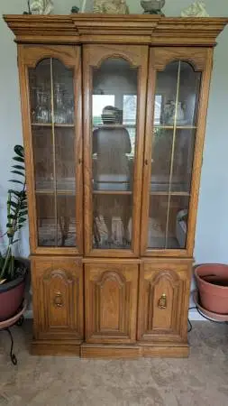 Oak China Cabinet