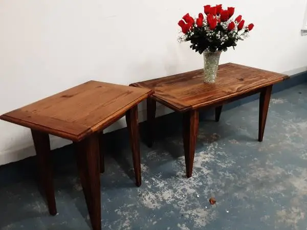 Wooden Coffee and Side Table Set Brand New
