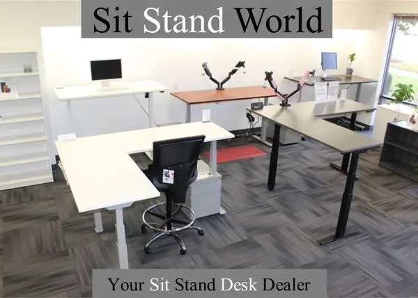 Sit Stand Desk | Adjustable Height Desk | Electric Rising Desks