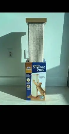 SmartCat The Ultimate 32-in Sisal Cat Scratching Post, Beige