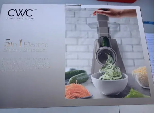 Electric Slicer / Shredder 5-in-1 NIB