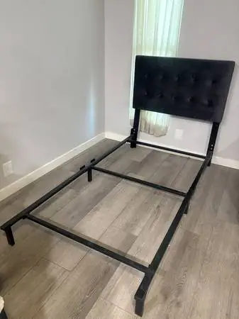 Twin size bedframe and headboard