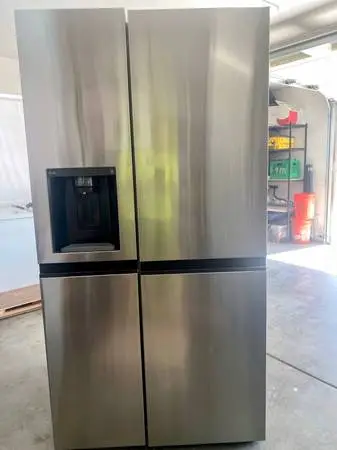 Large Relatively New LG ThinQ Refrigerator for Sale