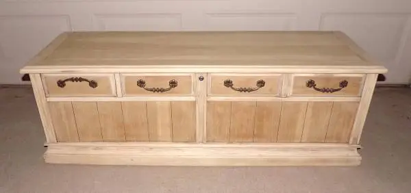 Bare Furniture:  Basic Cedar Chest with faux handles on the front