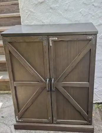 Wooden Wine Storage Cabinet