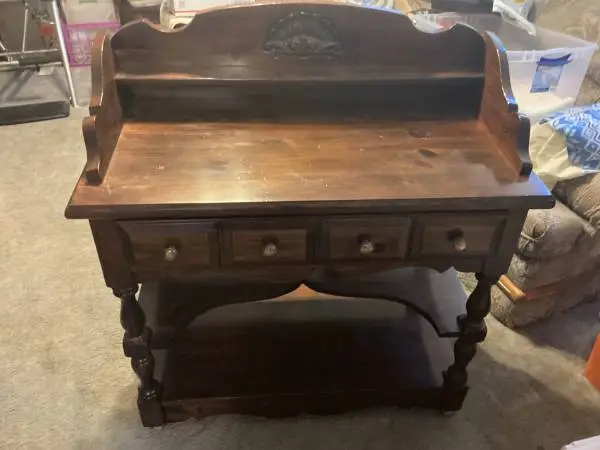 Butler with shelves and drawers 36 inches wide