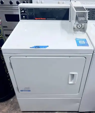 Speed Queen 27 Inch Commercial Coin Operated Gas Dryer , Front Load ,