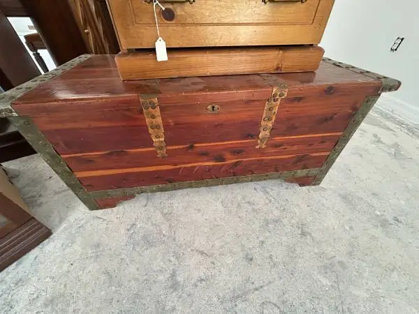 Vintage cedar chest