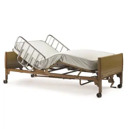 Electric, adjustable twin bed with remote