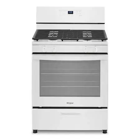 Whirlpool 30-in 4 burners 5.1-cu ft Freestanding Natural Gas Warranty!
