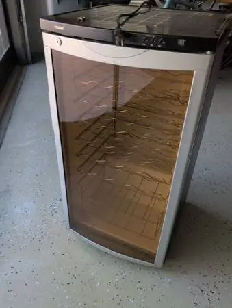 Wine Cooler Mini Fridge Haier BC112G - Lightly Used Excellent Condition
