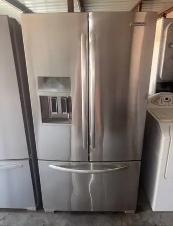 Kitchenaid Stainless Steel Refrigerator And Freezer