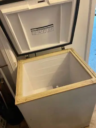Chest freezer - leftover from garage sale