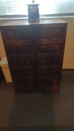 Office desk and chair