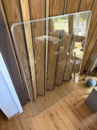 Tempered Glass Chair Mat