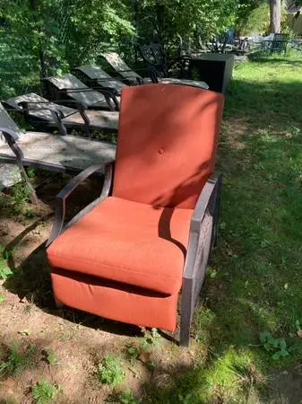 MUST GO!!! Wicker Style Patio Recliner