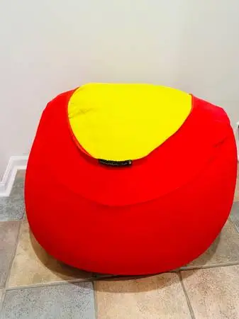Bean Bag - Red and Yellow