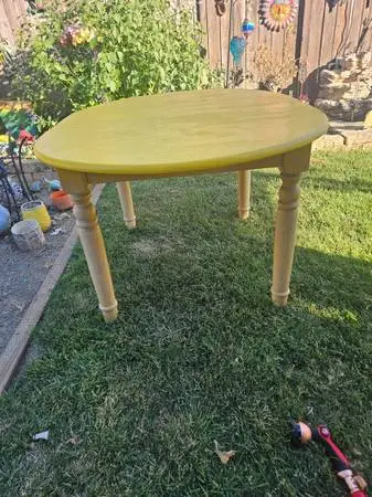 Solid oak table