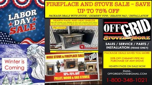 Wood or Pellet Stoves LOWEST PRICES In Texas! NO CHINESE MODELS! - $1