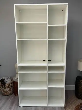 IKEA Vihals Shelving Unit 10 Shelves White
