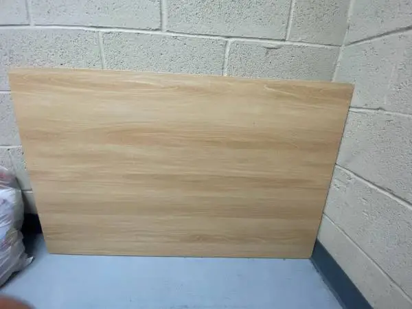 Natural Wood & White New Kitchen/Dining Table