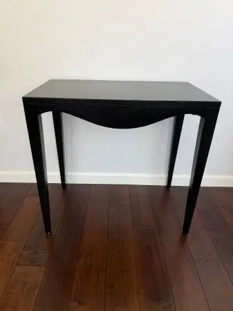 Authentic Lulu & Georgia Paige Side Table - Black Designer Accent Tabl