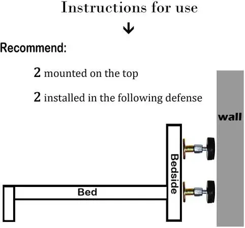 Bed Frame Anti-Shake Tool