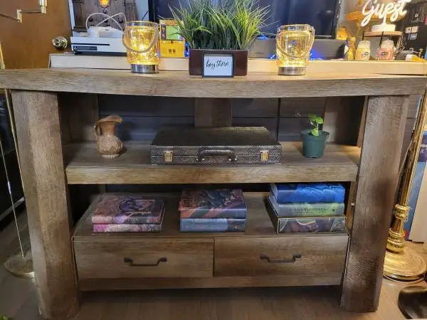 MODERN RUSTIC MEDIA CONSOLE OR BUFFET  ENTRYWAY DECOR