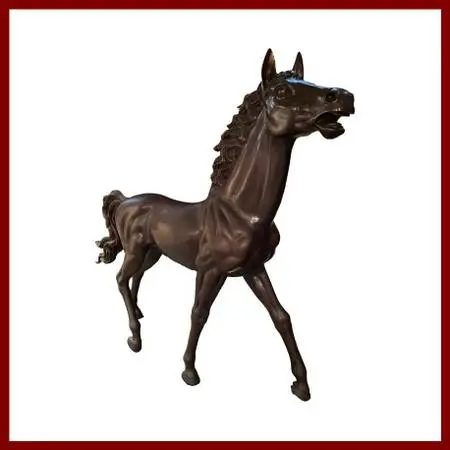Monumental Bronze Horse Sculpture