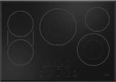 Cafe 30-in 5 burners Smooth surface Black Cooktop  (Warranty)!!