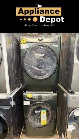 New Electrolux Front Load Washer and Electric Dryer
