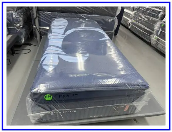 Twin Xl Stearns & Foster Reserve (firm) Pillow Top Mattress & Box Bed