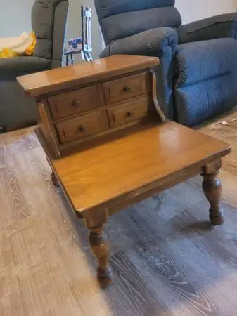 End table - wood