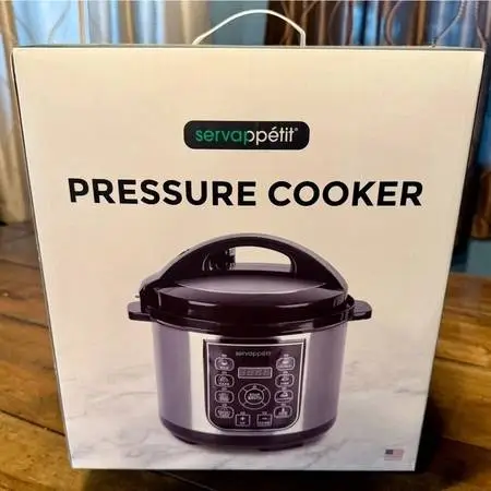 Servappetit 4 Liter Electric Pressure Cooker