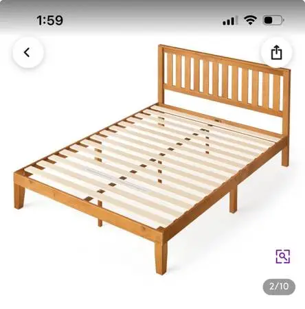 Queen bed frame