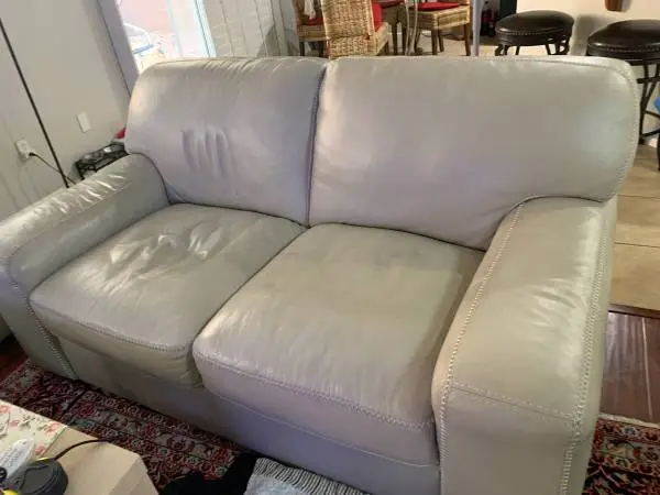 Leather Sofa Set
