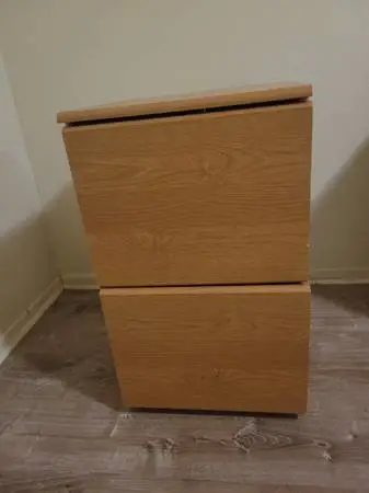 File cabinet - wood