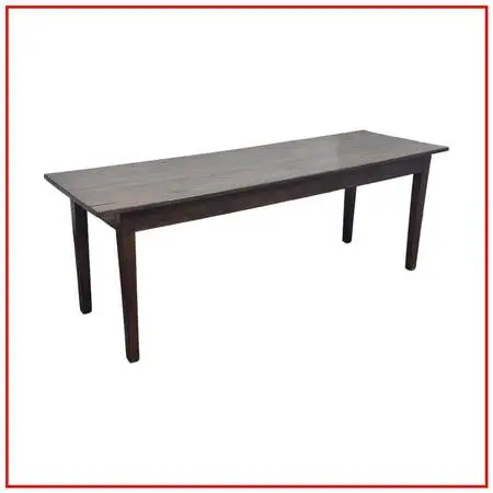 Rustic Wood Farmhouse Dining Table