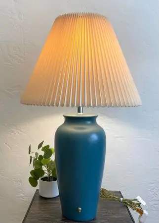 Vintage Tall Statement Table Lamp