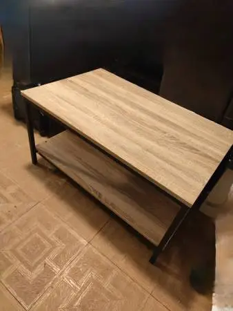 Light oak color coffee table