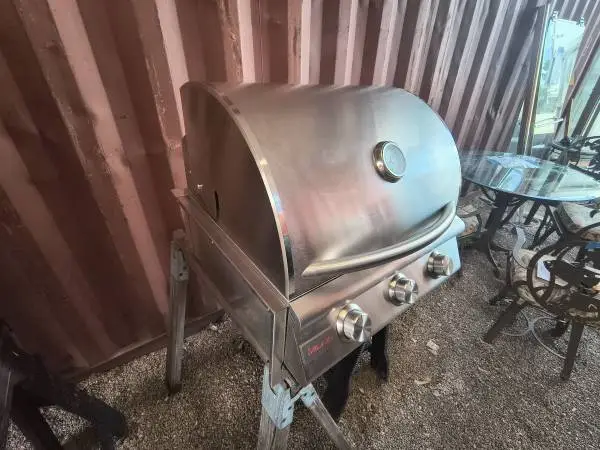 SS Blaze 3 Burner Liquid Propane Grill Model # 3QPP-15650LBM031 Used