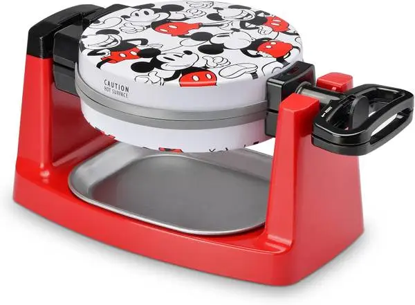 Disney Mickey Mouse Rotating Bubble Waffle Maker