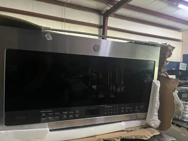 Stainless steel Ge profile microwave.